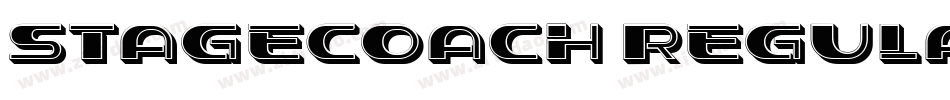 StageCoach Regular字体转换